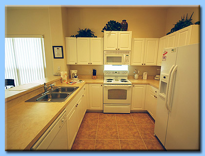 The villa comes equipped with Microwave, Cooker and Fridge/Freezer