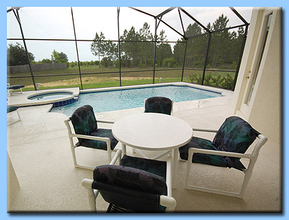The pool has a seating area for those who don�t fancy the water!