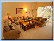 The living area of the Villa.