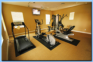 The Gym, available to use when you stay in our Holiday Villa.